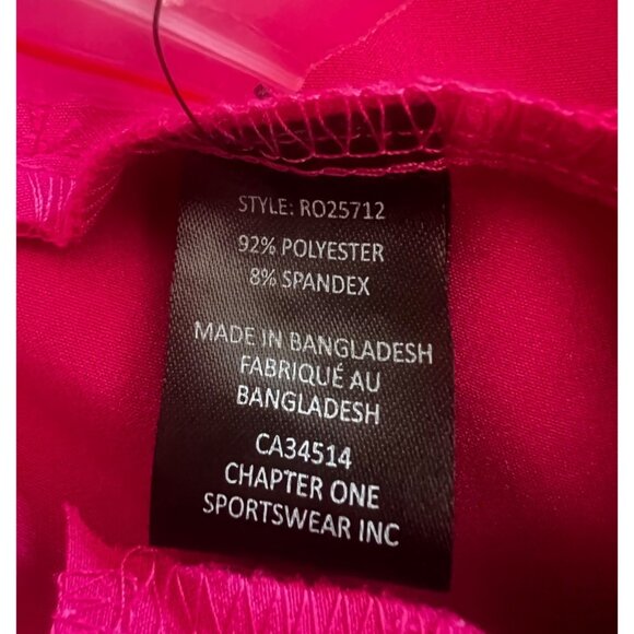 Meg & Margot Colette Cropped Wide-Leg Pink Dress Pants Large - Picture 9 of 16